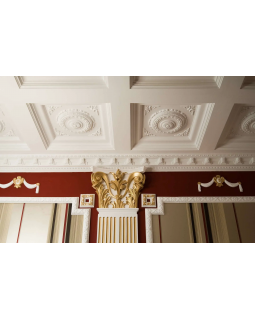 Фрагмент орнамента Fabello DecorAW 6111L Полиуретан 260*126*15 мм-foto2