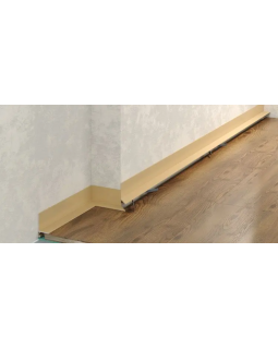 Микроплинтус Laconistiq micro L Алюминий 2450*25.8*16.2 мм-foto2