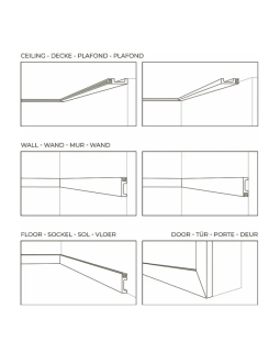 Плинтус NMC Wallstyl IL10 80х23х2000 мм-foto3