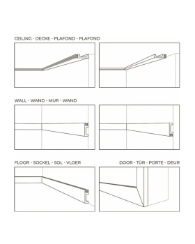 Плинтус NMC Wallstyl IL10 80х23х2000 мм-foto3