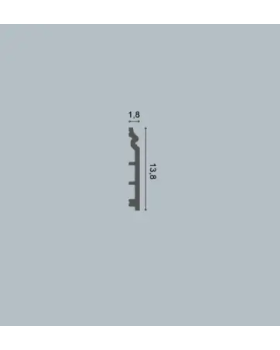 Плинтус гибкий Orac Decor SX118F Contour Полиуретан-foto2