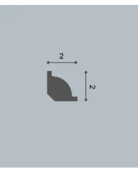 CX132F Карниз гибкий Orac Decor Дюрополимер-foto2