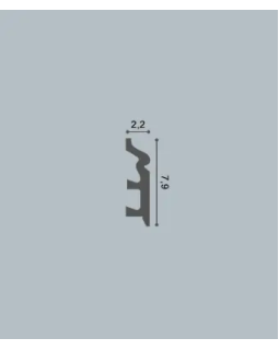 Плинтус Orac Decor SX122 Дюрополимер-foto2