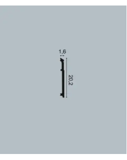 Плинтус Orac Decor SX156 High Heels Дюрополимер-foto2