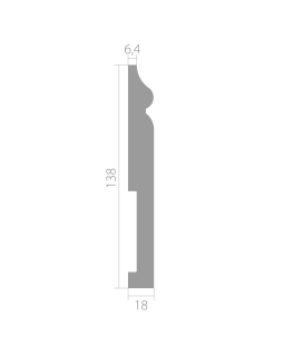 Плинтус Ultrawood Base 5500i ЛДФ-foto2