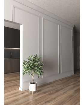 Плинтус Decor Dizayn DD723 Полистирол 2000*80*16 мм-foto5