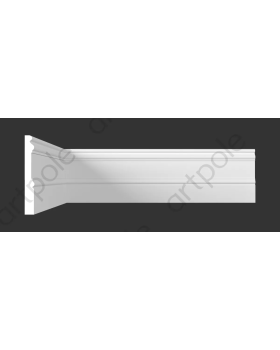 Плинтус SPL7 Artpole Гипс