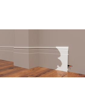 Плинтус Decor Dizayn DD726 Полистирол 2000*202*16 мм-foto2