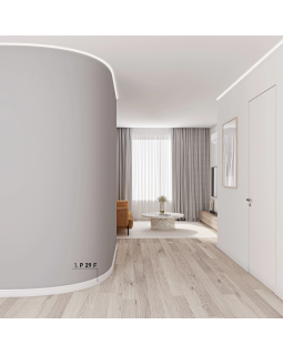 Плинтус гибкий P29F Перфект Плюс XPS Полимер 2000*79*13 мм-foto5