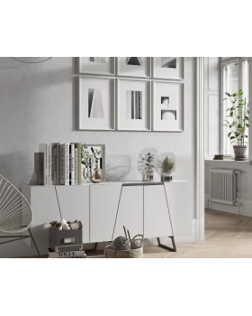 Плинтус Cosca AP09 под покраску МДФ с пазом 2400*80*16 мм-foto4