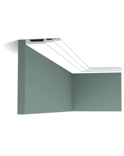 Многофункциональный профиль гибкий Orac Decor SX180F High Line Полиуретан-foto3