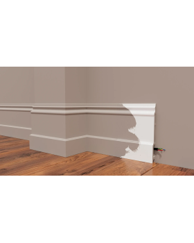 Плинтус Decor Dizayn DD725 Полистирол 2000*210*21 мм-foto2