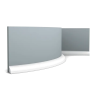 CX132F Карниз гибкий Orac Decor Дюрополимер