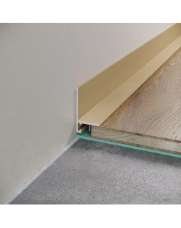 Микроплинтус Laconistiq micro L Алюминий 2450*25.8*16.2 мм-foto4