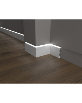 Плинтус Decor Dizayn DD708 Полистирол 2000*80*13 мм-foto3