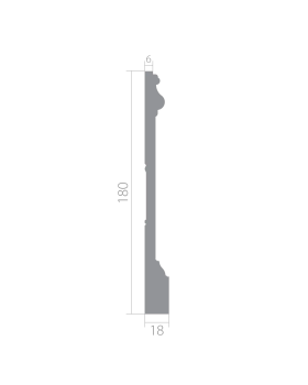 Плинтус Ultrawood Base 5801i ЛДФ-foto2