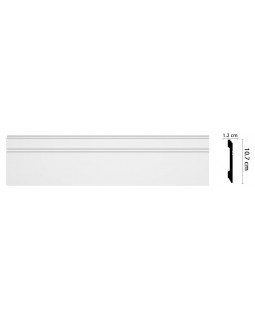 Плинтус напольный Decomaster D105 ДМ (107*12*2000мм)-foto3