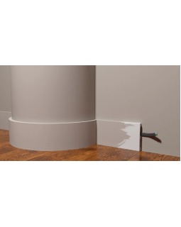 Плинтус гибкий Decor Dizayn DD709F Полистирол 2000*100*13 мм-foto2