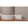 Плинтус гибкий Decor Dizayn DD701F Полистирол 2000*100*16 мм