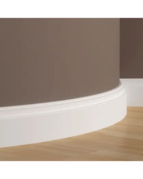 Плинтус Европласт 1.53.101 гибкий Пенополиуретан 2000*110*27 мм-foto3