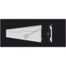 Плинтус широкий Decor Dizayn DD105 Полистирол 2000*108*12 мм