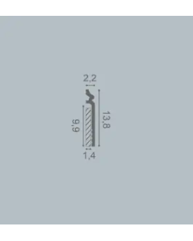 Плинтус Orac Decor SX186 Contour Дюрополимер-foto2