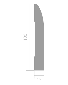 Плинтус Ultrawood Base 0017 W Дерево-foto2