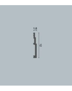 Многофункциональный профиль гибкий Orac Decor SX180F High Line Полиуретан-foto2