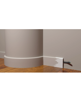 Плинтус гибкий Decor Dizayn DD706F Полистирол 2000*80*13 мм-foto3