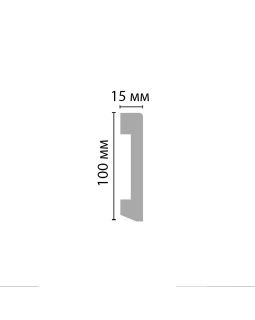 Плинтус напольный Decomaster A036 (100*16*2000)-foto2
