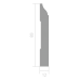 Плинтус Ultrawood Base 0001 i ЛДФ 2440*83*12 мм