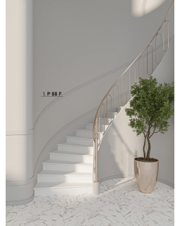 Плинтус гибкий P88F Перфект Плюс XPS Полимер 2000*80*13 мм-foto4