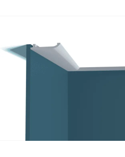 Плинтус P151, P152 Перфект Плюс XPS Полимер 2000*80/125*20/21 мм-foto3