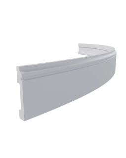 Плинтус гибкий P29F Перфект Плюс XPS Полимер 2000*79*13 мм-foto4