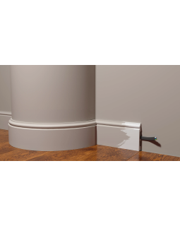 Плинтус гибкий Decor Dizayn DD701F Полистирол 2000*100*16 мм-foto2