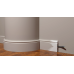 Плинтус гибкий Decor Dizayn DD701F Полистирол 2000*100*16 мм