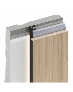 Парящий плинтус регулируемый универсальный Decaro D004.2 Regulated Алюминий 2000*16*7 мм-foto12