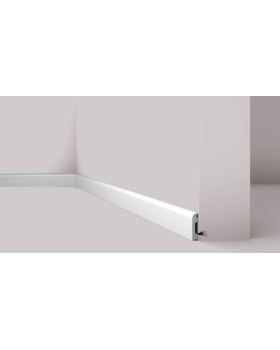 Плинтус NMC Wallstyl FL13 Полистирол 2000*58*13 мм