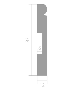 Плинтус Ultrawood Base 5051i ЛДФ-foto2