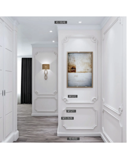 Плинтус Bello Deco П2 XPS Полимер 2000*80*22 мм-foto4