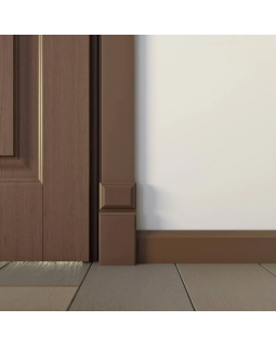 Плинтус Bello Deco П11 XPS Полимер 2000*70*18 мм-foto4