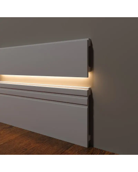Плинтус Decor Dizayn DD723 Полистирол 2000*80*16 мм-foto4