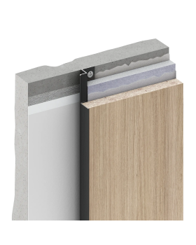 Парящий плинтус регулируемый универсальный Decaro D004.2 Regulated Алюминий 2000*16*7 мм-foto11