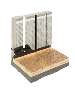 Разделительный профиль Decaro D009 Алюминий 3000*10*5 мм-foto4