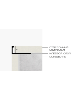 Профиль L-образный Neexy PV01, PV02, PV03 Алюминий 2700*21,5*8-12,5 мм-foto4