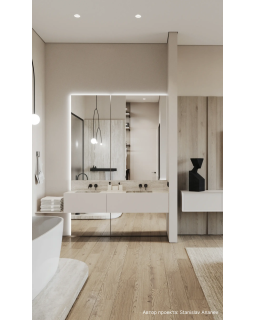 Потолочный профиль Decaro D005.2 Алюминий 2000*44*30 мм-foto6