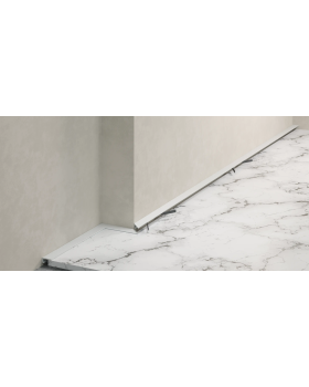 Микроплинтус Laconistiq micro 11 mini Алюминий 2000*11*5 мм-foto4