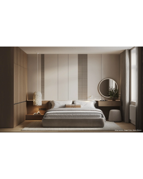 Разделительный профиль Decaro D00X Алюминий 3000*10*10 мм-foto14