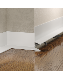 Микроплинтус Laconistiq micro L Алюминий 2450*25.8*16.2 мм-foto3