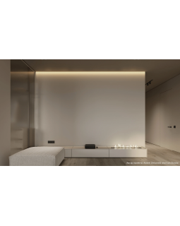 Потолочный профиль Decaro D006 Алюминий 2000*75*70 мм-foto14